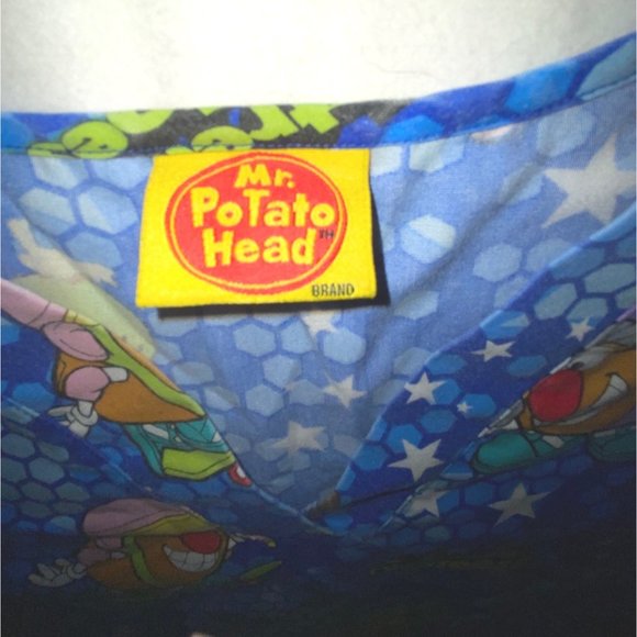 Mr Potatoe Extreme Sports Medical Scrub Top Medium - Picture 2 of 11